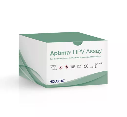 Aptima® HPV Assay in white background